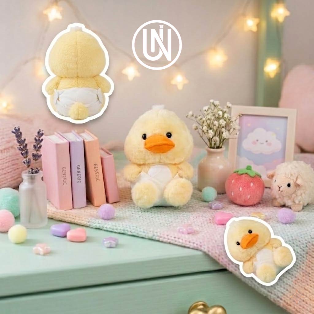 Gấu bông vịt trứng 03 - quà tặng cute độc đáo